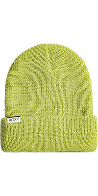 2023 Roxy Womens Island Fox Beanie Hat ERJHA04061 - Fern